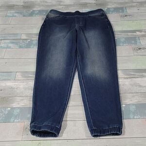 LOGO Jogger Jegging Jeans sz 8